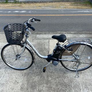整備済新基準良品Panasonic 8AH電動アシスト自転車W24