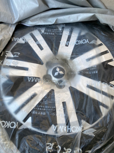 新型デリカd5  純正タイヤホイール４本セット　新車外し　20年製