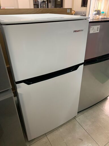 ハイセンス　2ドア冷蔵庫　９３L 　2017年製　HR-895A