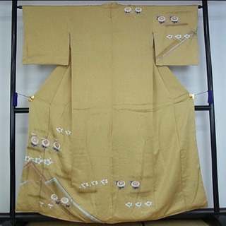 訪問着　たたき染め