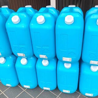 灯油ポリタンク 18L 10個　灯油用ポリタンク