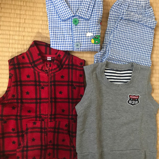 サイズ100 男児冬物セットの画像
