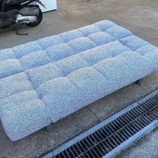 【NITORI　ニトリ　マークス　ソファベッド　設置後ほぼ未使用　超美品】の画像