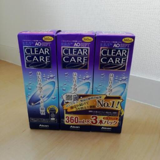 クリアケア 　コンタクト洗浄・消毒用