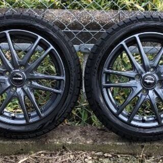 K自動車用スタッドレスタイヤホイールセット　165/55 R15