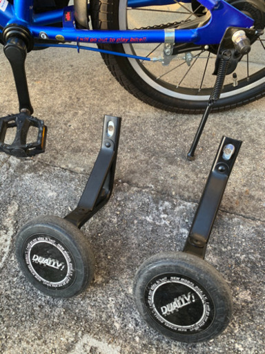 子供自転車18インチ(変速なし補助輪付き)