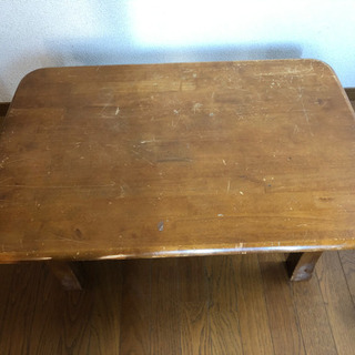 折り畳み机　キズあります　60×90cm 