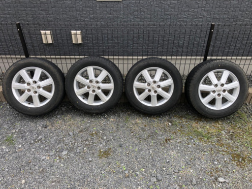 お取引決定しました。トヨタ　ノア純正アルミホイール スタッドレス4本セット