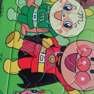 4種類セットでもひとつでも。アンパンマンパズル　ひらがなパズル の画像