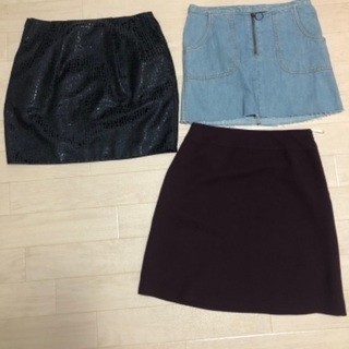 ミニスカート３点セット