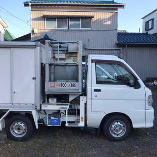 H13 ハイゼット　高所作業車　MT 4WD 車検3/6  距離46000キロの画像