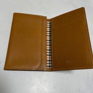 《新品,未使用》DAKS 牛革 名刺入れの画像