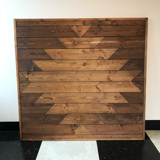 【テーブル天板のみ】ハンドメイド机オルテガ(ウォルナット)取りに来て頂ける方