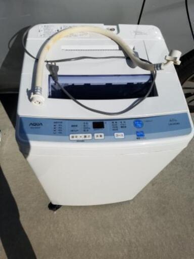 AQUA アクア 6.0kg AQW-S60D 全自動洗濯機 ホワイト