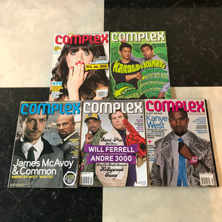 海外雑誌19冊セット Complex KING Black Menマガジンセットの画像