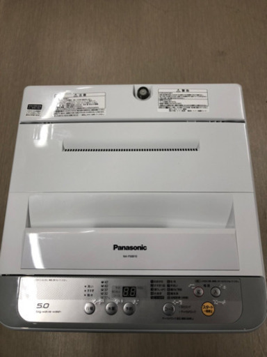 2017年製 Panasonic洗濯機5.0kg NA-F50B10