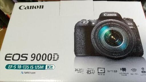 Canon国内工場製造EOS9000D18-135レンズキット一式