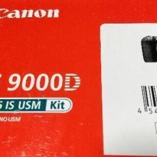 Canon国内工場製造EOS9000D18-135レンズキット一式の画像