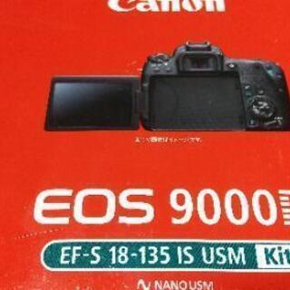 Canon国内工場製造EOS9000D18-135レンズキット一式の画像