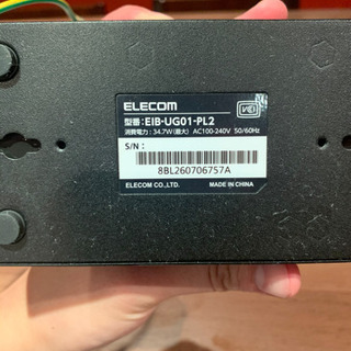 IEEE802.3af/at対応PoE インジェクターの画像