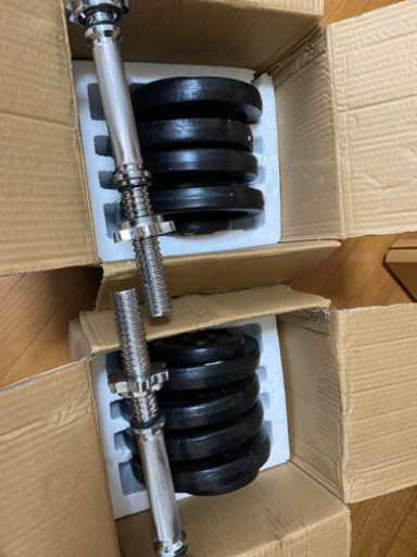 [取引中]ダンベル 30kg×2セット