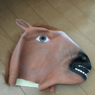馬のゴムお面(ほぼ新品)