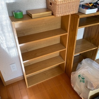 本棚2個の画像