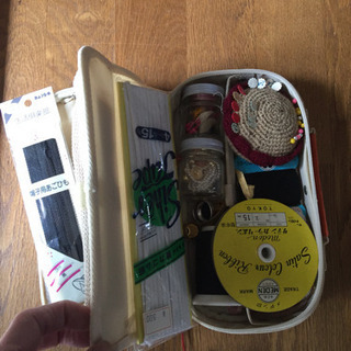 裁縫 糸 帽子ゴム 針 いろいろの画像