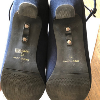 【美品】ツイード　秋冬用パンプスの画像