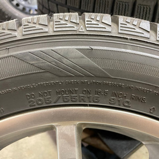 ゴルフ等に！スタッドレスタイヤホイールバリ山！の画像