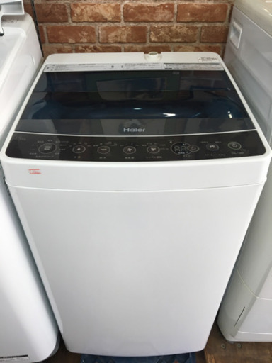 Haier 4.5キロ　2018年製　全自動洗濯機