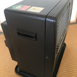 値下げ‼️石油ファンヒーター 電気ストーブ付きMITUBISHIの画像