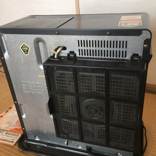 値下げ‼️石油ファンヒーター 電気ストーブ付きMITUBISHIの画像