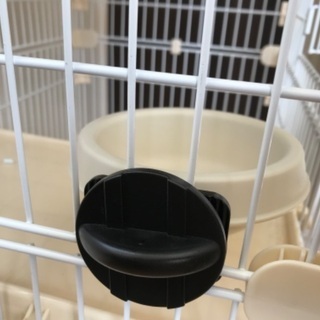 2段 キャットケージ ハンモック付 【子猫も脱走出来ない幅狭フレーム】 キャスター 付きの画像