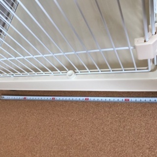 2段 キャットケージ ハンモック付 【子猫も脱走出来ない幅狭フレーム】 キャスター 付きの画像