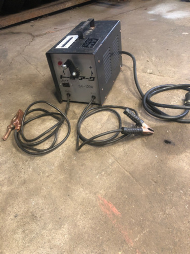 アーク溶接機　100v 200v 兼用　通電確認済み！