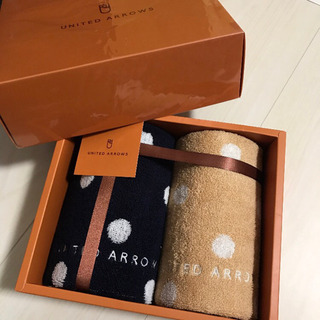 united arrows タオルハンカチ2枚
