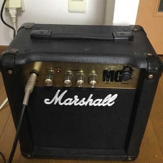 マーシャル アンプ MG10＋FENDER＋スタンド
