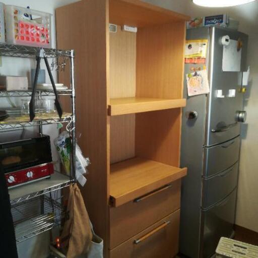 木製レンジボード　キッチンボード