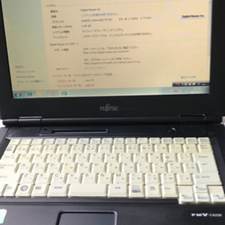 【受取者決定済】ノートパソコン富士通C6250