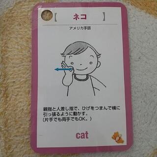 ベビーサイン テキスト・カードなどの画像