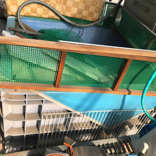 ★早い者勝ち★巨大水槽★サンボックス100 サンコー ★配管もついてますの画像