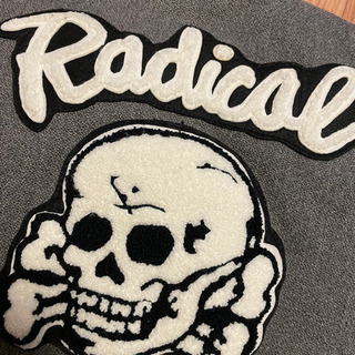 RNAslang ツイード調ライダースジャケットの画像