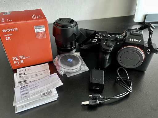 【美品】SONY α7 III  SEL35F18F