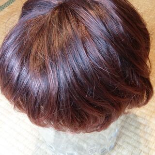【美品】赤毛　ウィッグ　ショートカットの画像