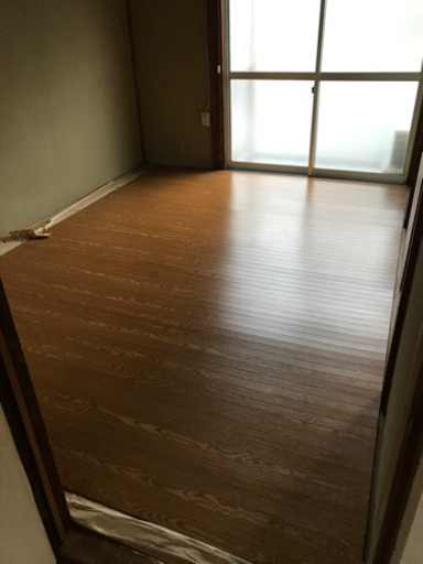 ニトリ　ウッドカーペット　団地間6帖