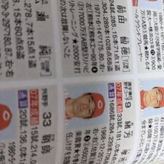 プロ野球選手名鑑2008の画像