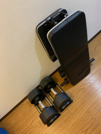 フレックスベル　トレーニングベンチ　可変式ダンベル