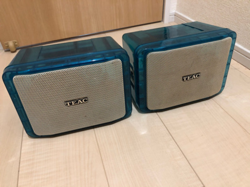 【終了】TEAC ティアック S-110-MS スケルトンBOXスピーカー ミントスケルトン