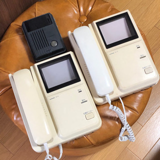 【無料】アイホン　白黒テレビドアホン